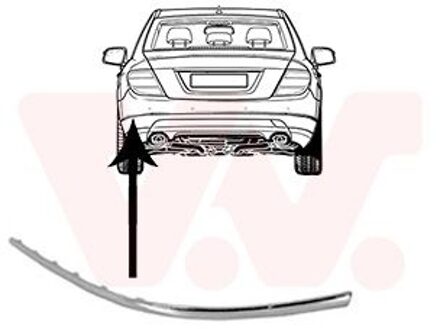 Mercedes Benz Plaat, bumper 3091553