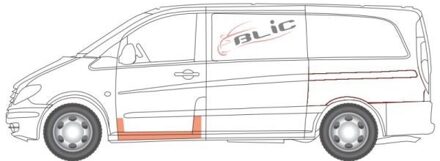 Mercedes Benz Plaat instaprand 6505063542005P