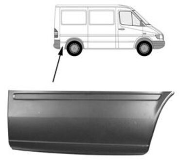 Mercedes Benz PLAATWERKDEEL Achterhoek R Lang