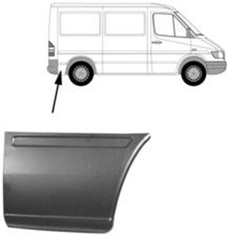 Mercedes Benz PLAATWERKDEEL Achterhoek R