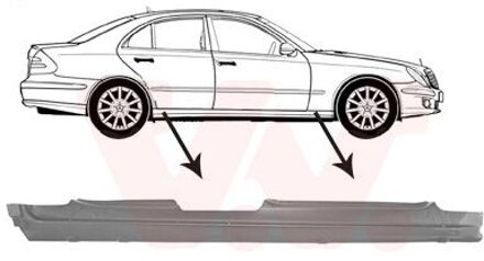Mercedes Benz Plaatwerkdeel Dorpel