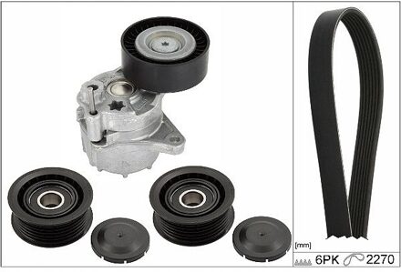 Mercedes Benz Poly V-riem set 529044910