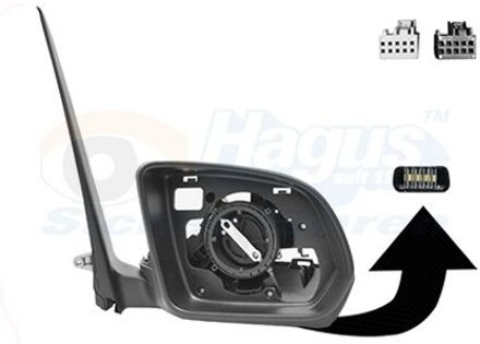 Mercedes Benz r.buit.achteruitkijkspieg 3082828