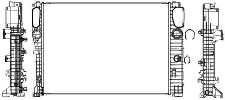 Mercedes Benz Radiateur CR37000S