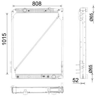 Mercedes Benz Radiateur CR686001P