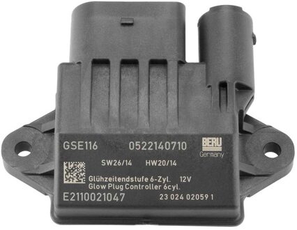 Mercedes Benz Regeleenheid, gloeitijd