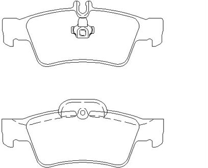 Mercedes Benz Remblokken set