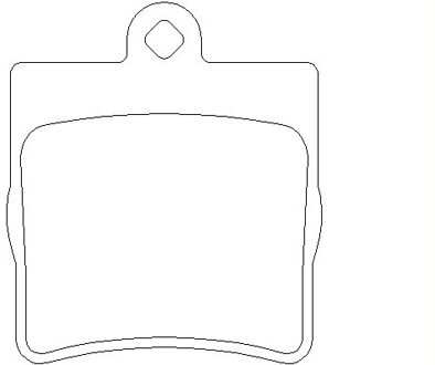 Mercedes Benz Remblokken set