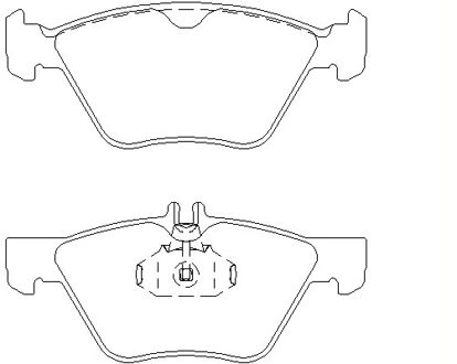 Mercedes Benz Remblokken set