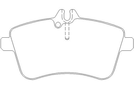 Mercedes Benz Remblokken set