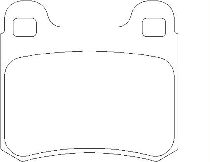 Mercedes Benz Remblokken set