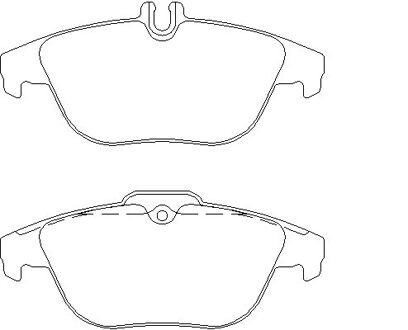 Mercedes Benz Remblokken set