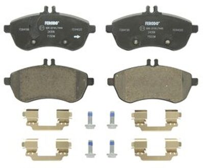 Mercedes Benz Remblokken set