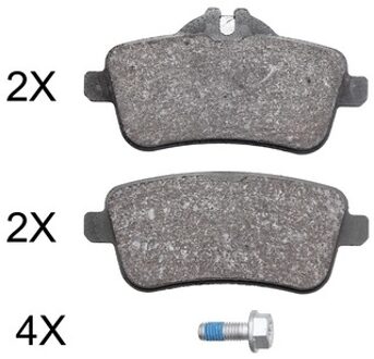 Mercedes Benz Remblokken set