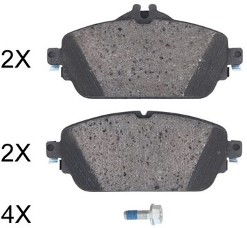 Mercedes Benz Remblokken set