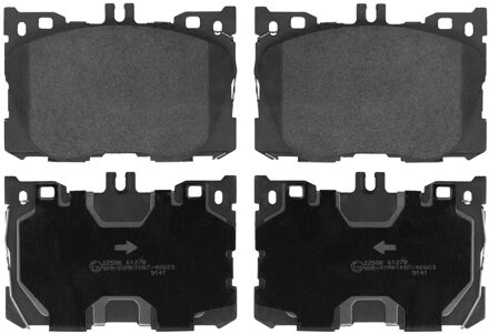 Mercedes Benz remblokkenset 116428