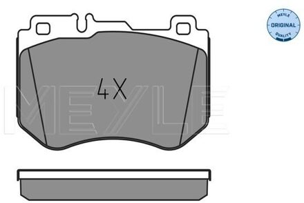 Mercedes Benz Remblokkenset, schijfrem 0252599719