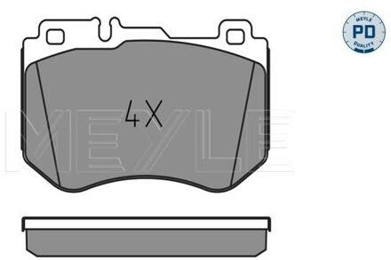 Mercedes Benz Remblokkenset, schijfrem 0252599719PD