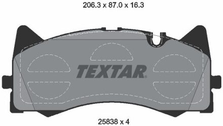 Mercedes Benz Remblokkenset, schijfrem 2583801