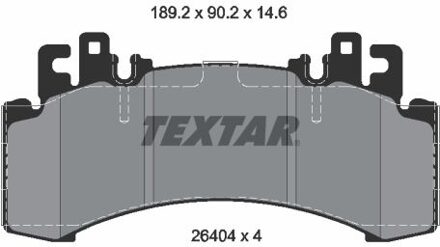 Mercedes Benz Remblokkenset, schijfrem 2640401
