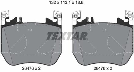 Mercedes Benz Remblokkenset, schijfrem 2647602