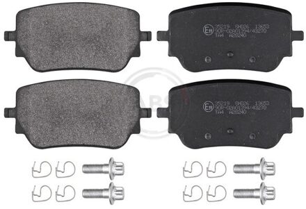 Mercedes Benz Remblokkenset, schijfrem 35219