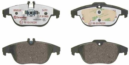 Mercedes Benz Remblokkenset, schijfrem BREMBO XTRA LINE P50068X