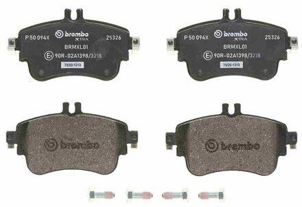 Mercedes Benz Remblokkenset, schijfrem BREMBO XTRA LINE P50094X