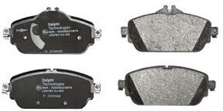Mercedes Benz Remblokkenset, schijfrem LP2764