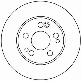 Mercedes Benz Remschijf 16106