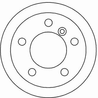 Mercedes Benz Remschijf 16454