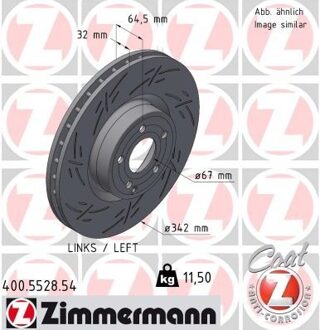 Mercedes Benz Remschijf BLACK Z 400552854