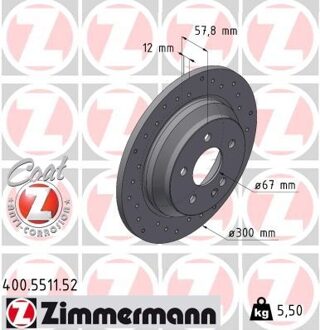 Mercedes Benz Remschijf SPORT REMSCHIJF Z 400551152