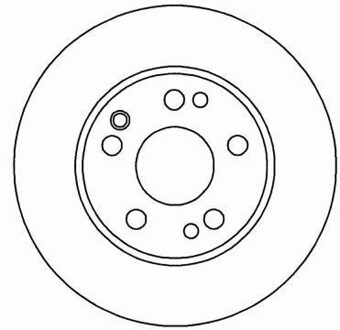 Mercedes Benz Remschijf