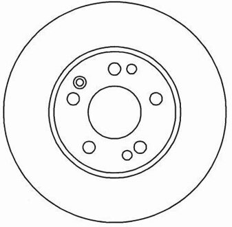 Mercedes Benz Remschijf