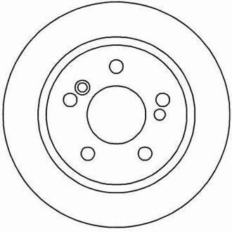 Mercedes Benz Remschijf