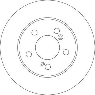 Mercedes Benz Remschijf