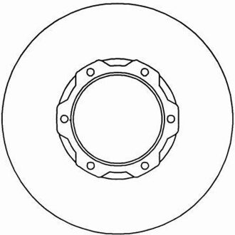 Mercedes Benz Remschijf