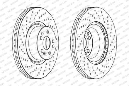 Mercedes Benz Remschijf