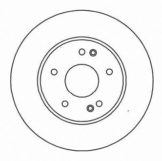 Mercedes Benz Remschijf