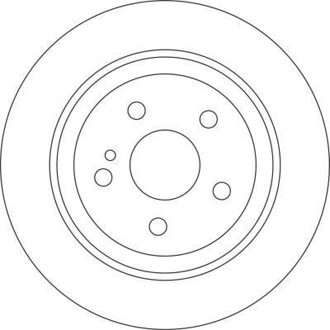 Mercedes Benz Remschijf