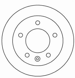 Mercedes Benz Remschijf