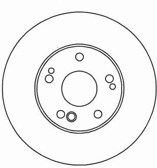 Mercedes Benz Remschijf