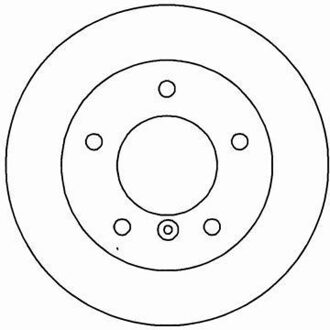 Mercedes Benz Remschijf