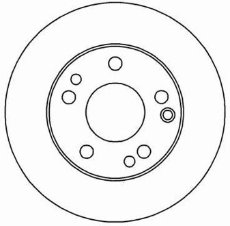 Mercedes Benz Remschijf