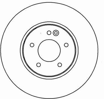 Mercedes Benz Remschijf