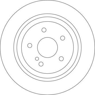 Mercedes Benz Remschijf