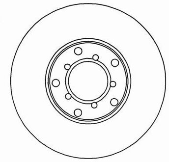 Mercedes Benz Remschijf