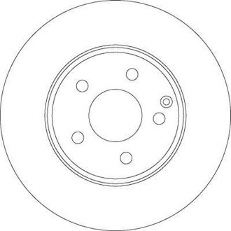 Mercedes Benz Remschijf