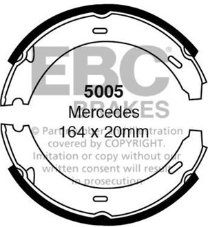 Mercedes Benz Remschoenset 5005